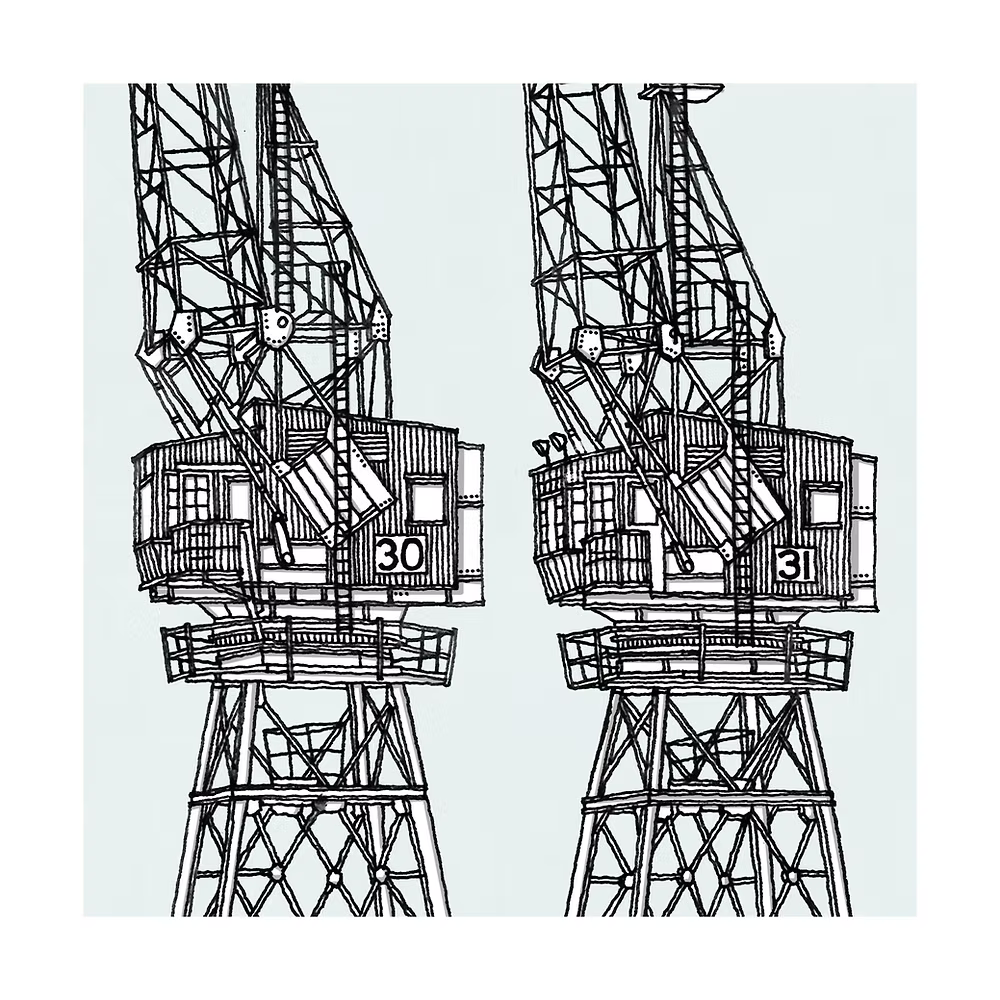 ‘The Cranes Bristol Print’ — Limited Edition Print (various sizes available)