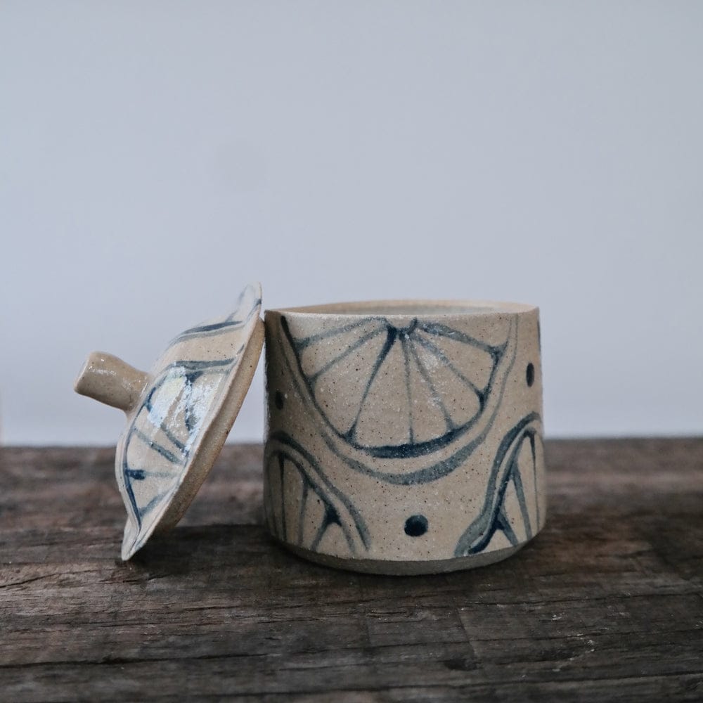 Decorative Ceramic Jar Handmade Illustrated Ceramic Jar (Various Designs) homeware shops bristol gift shops bristol AKF Ceramics