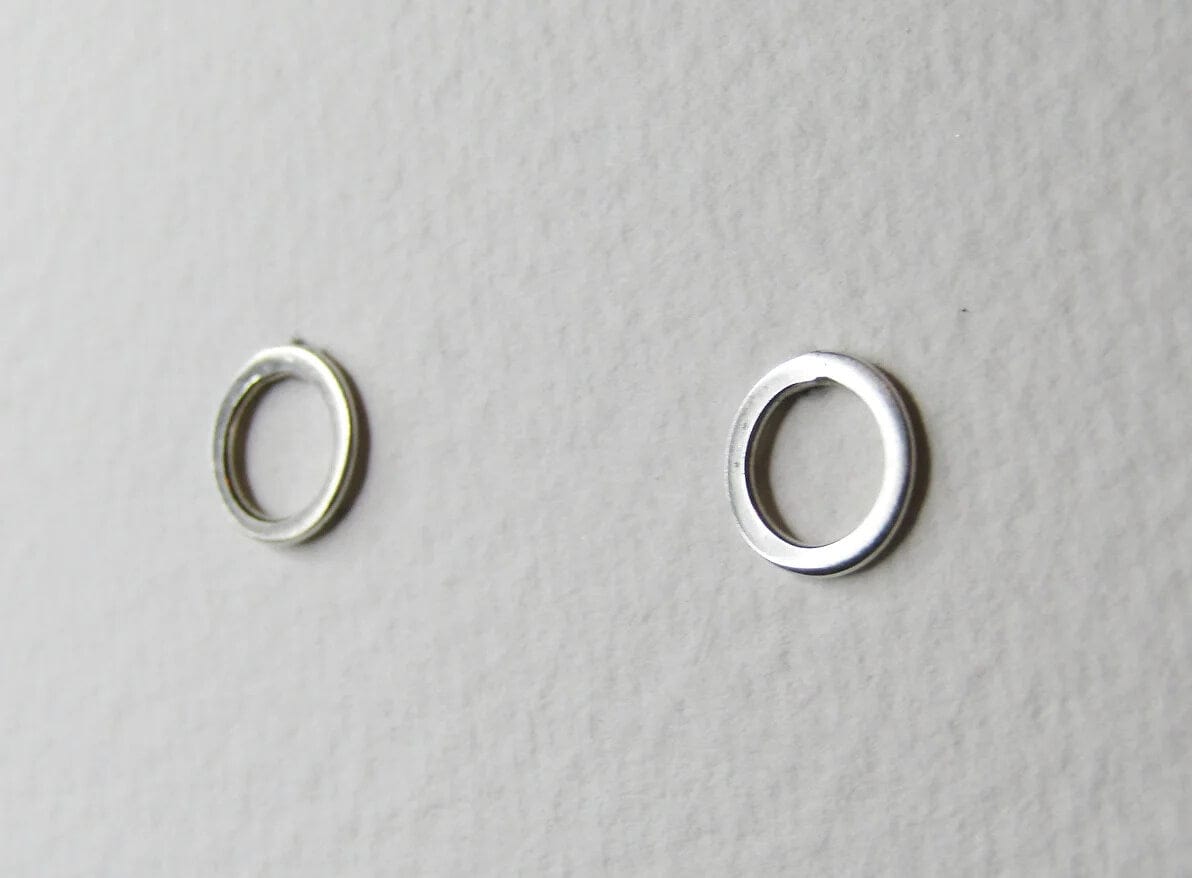 Earrings 'Knot' Studs - Sterling Silver (two sizes) homeware shops bristol gift shops bristol Amelia Stone Jewellery