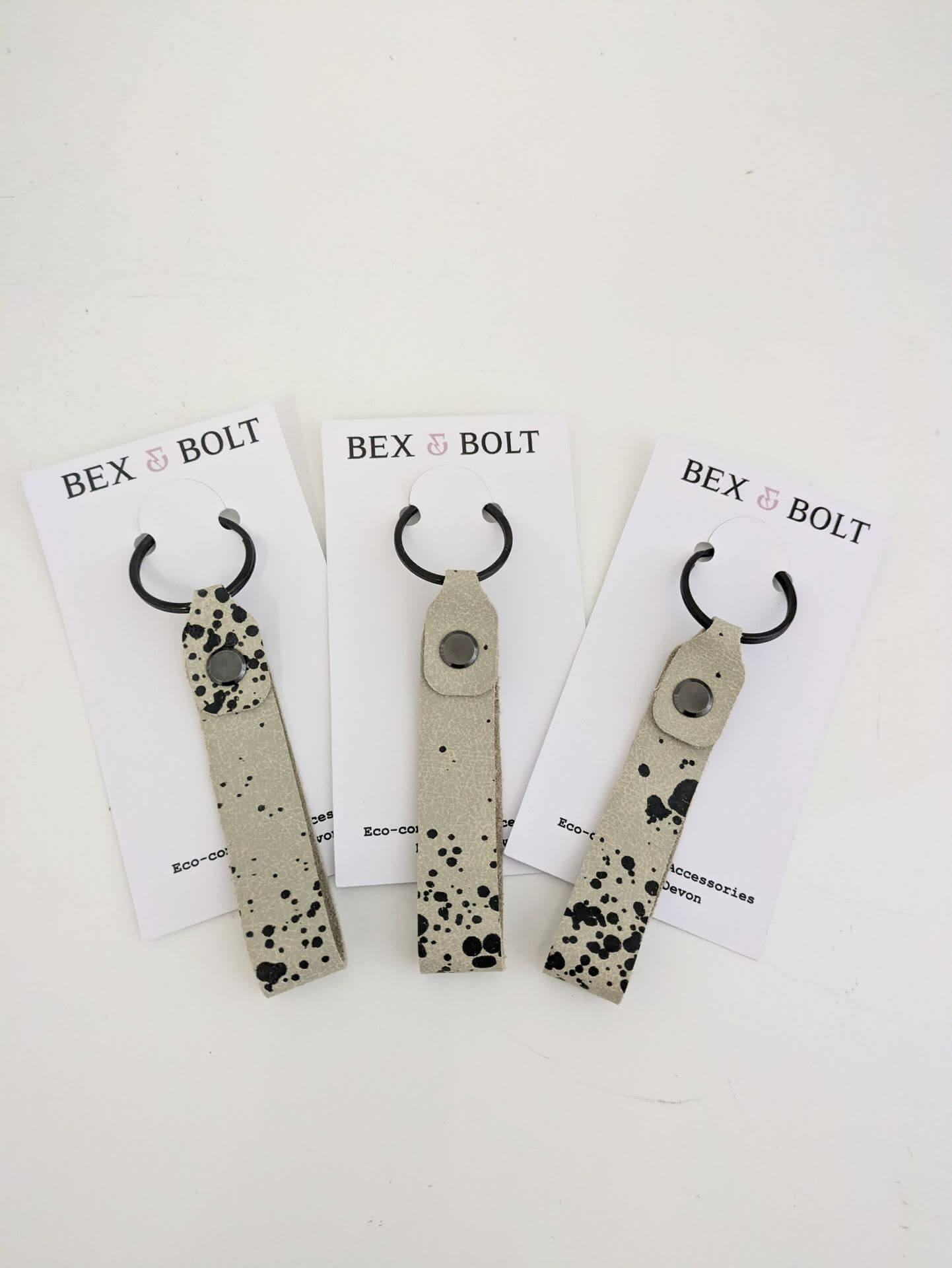 Leather Keyring homeware shops bristol gift shops bristol Bex & Bolt