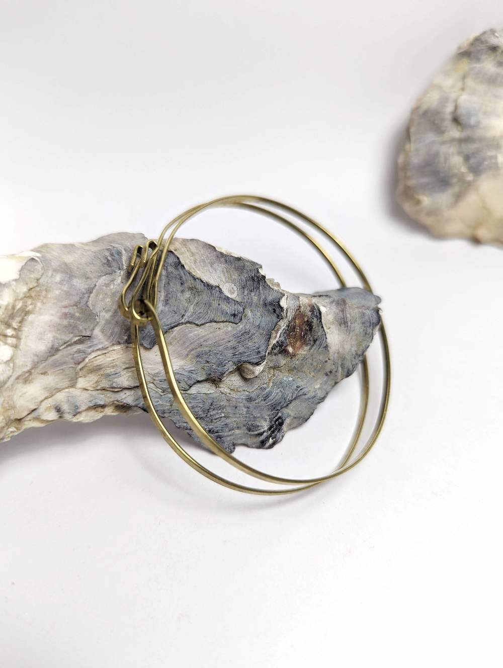 Brass Bangle DOUBLE Bangle homeware shops bristol gift shops bristol By Maraca