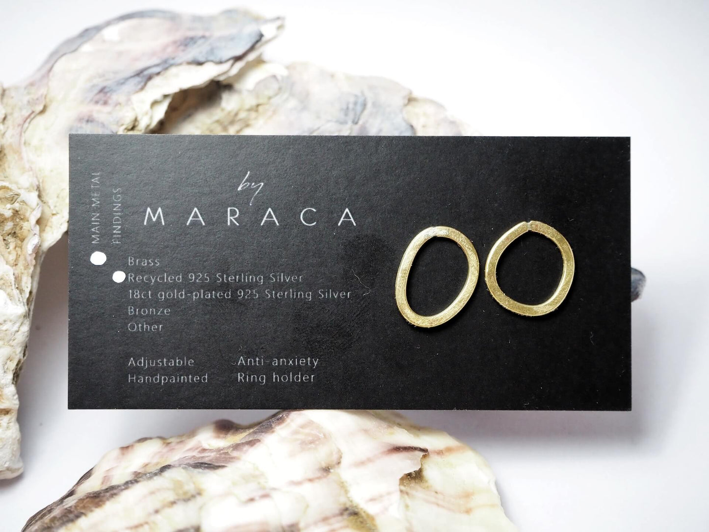 Earrings GEO - Flat Organic Earrings Small homeware shops bristol gift shops bristol By Maraca