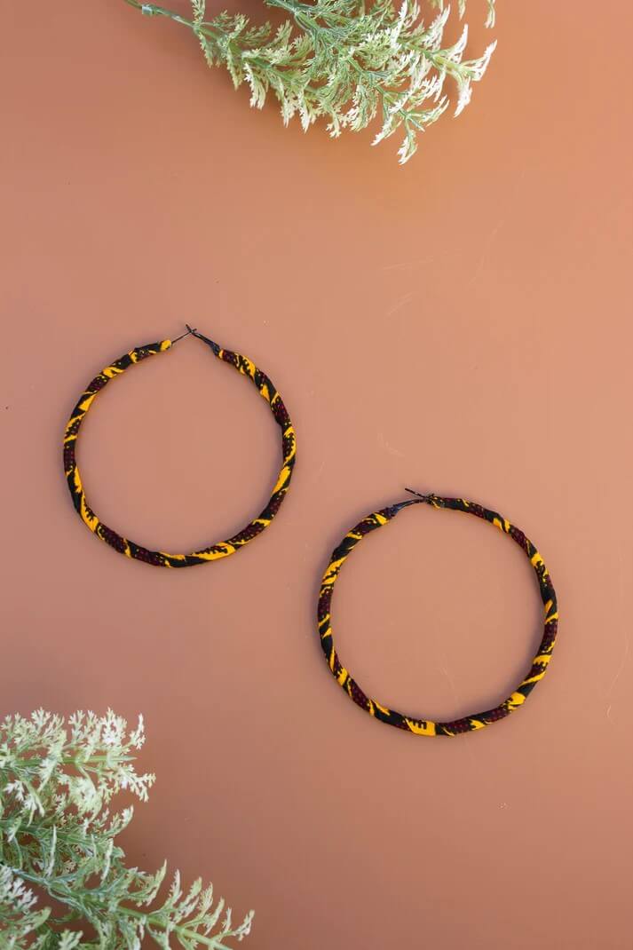 Earrings Small Vero - Hoop Earrings (two sizes) homeware shops bristol gift shops bristol Cultureville