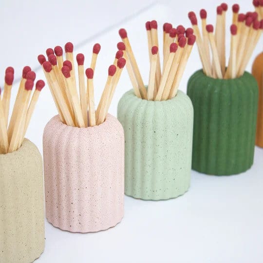 Matches Ribbed Matchstick Holder homeware shops bristol gift shops bristol Desire North Design