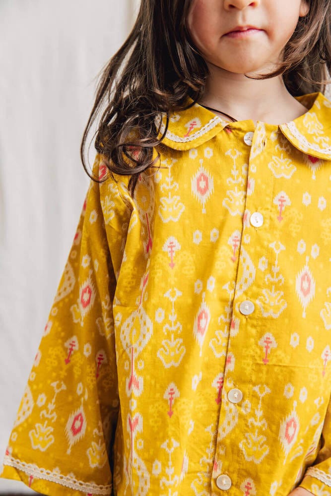 Clothing Kids Pyjamas Set (Various Colours) homeware shops bristol gift shops bristol Inka Free