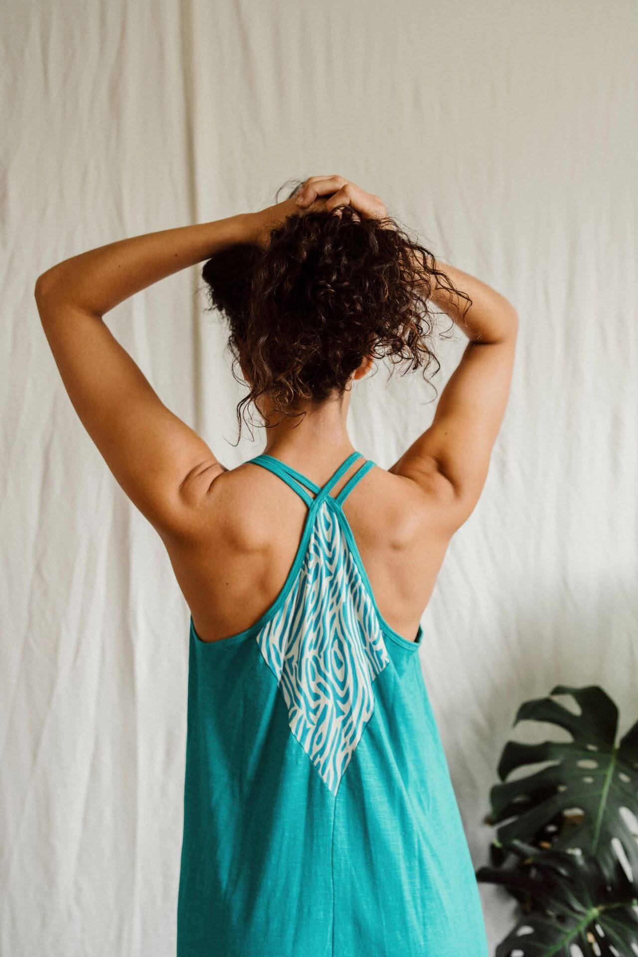 Dress Bamboo Dress - Turquoise homeware shops bristol gift shops bristol Inka Free