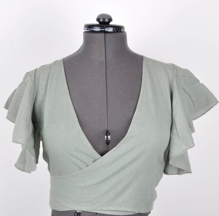 Tops Sage Inka Wrap Top (Various Colours) UK 6-14 homeware shops bristol gift shops bristol Inka Free
