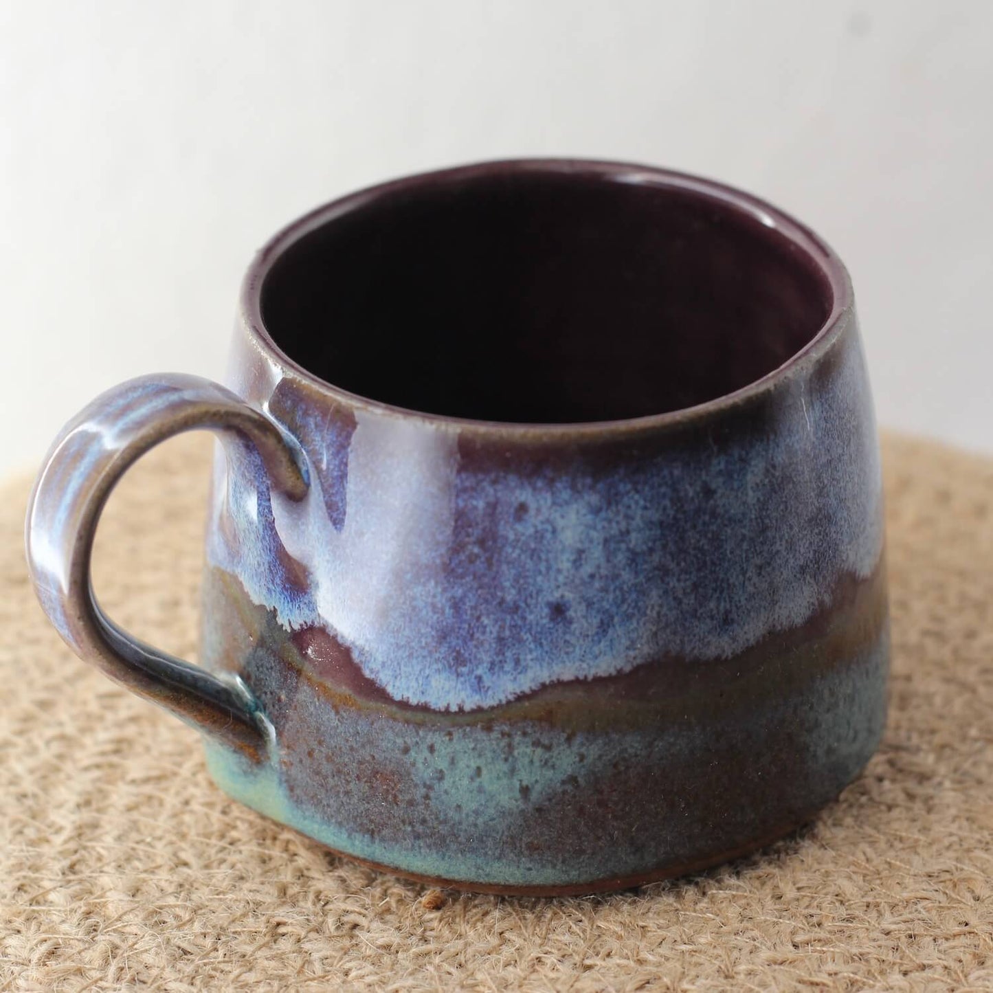 Ceramic Mug Highland Landscape Landscape’ Handmade Ceramic Coffee Mug (various glazes available) homeware shops bristol gift shops bristol Jen Makes Pots