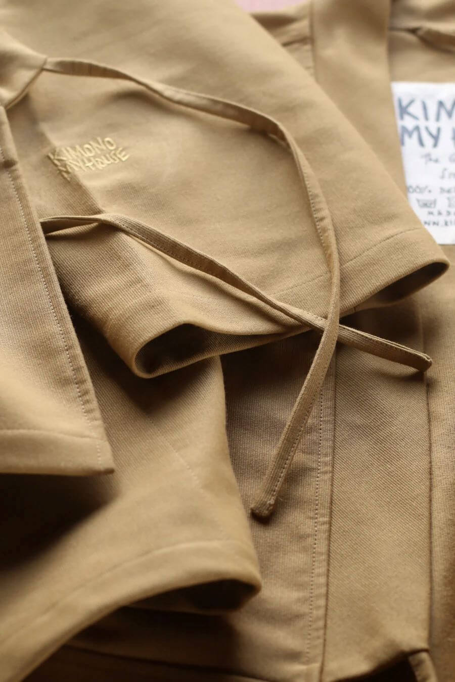 Jackets & Coats The Garden Kimono - Golden Sands Heavy Twill homeware shops bristol gift shops bristol Kimono My House