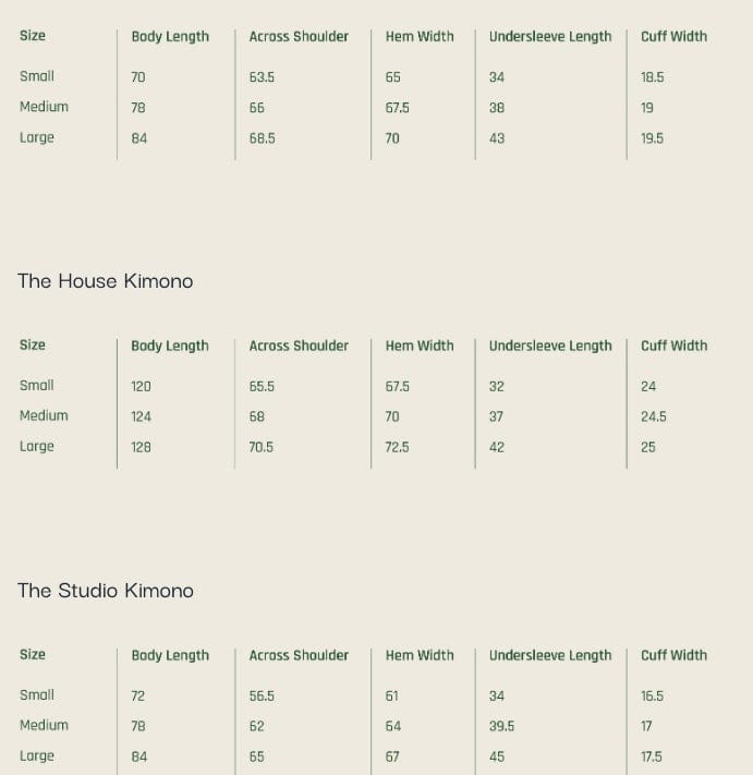 Jackets & Coats The House Kimono - Forest Green Soft Cotton homeware shops bristol gift shops bristol Kimono My House