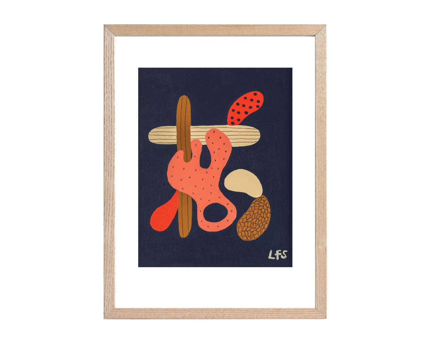 Prints Making Shapes 5 - Fine Art Digital Print homeware shops bristol gift shops bristol Louise Forster-Smith