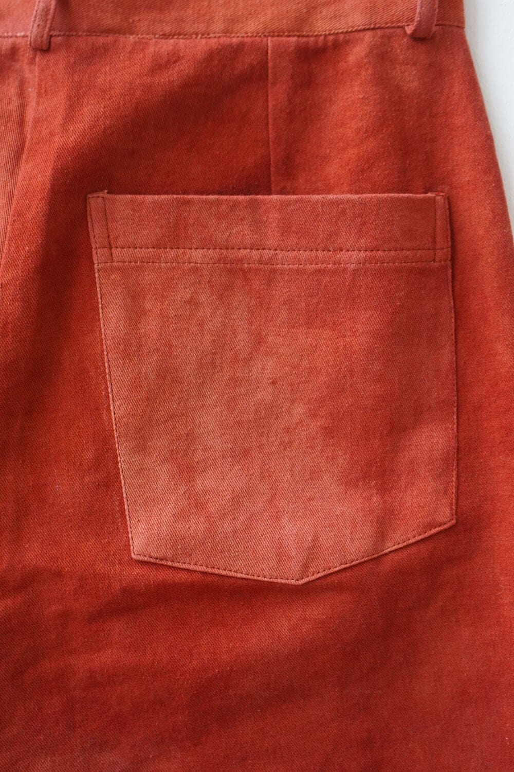 Clothing Twill Trousers in 'Piper Rosso' homeware shops bristol gift shops bristol Mahika Kala