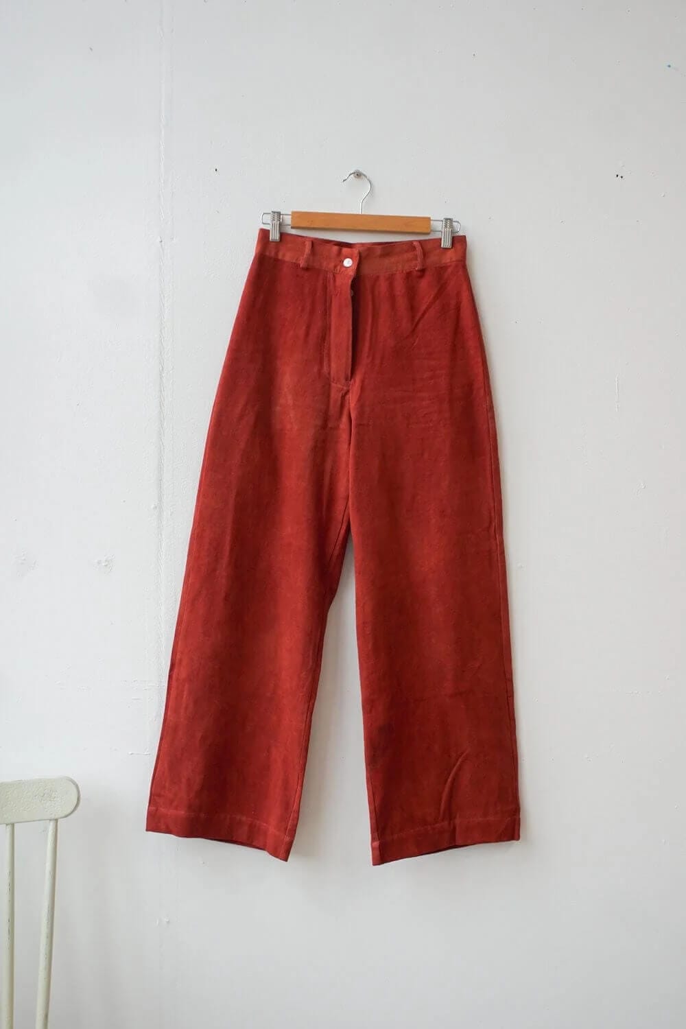 Jeans *SALE* Twill Trousers in 'Piper Rosso' homeware shops bristol gift shops bristol Mahika Kala