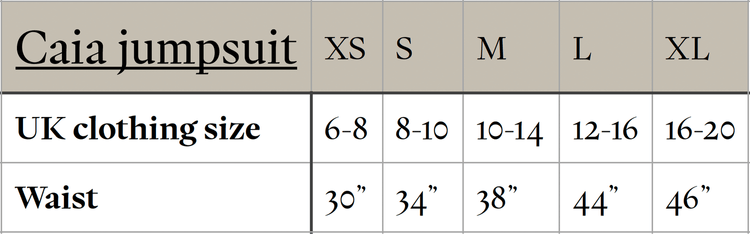 Jumpsuit Lyra Jumpsuit - Umber homeware shops bristol gift shops bristol Mahika Kala