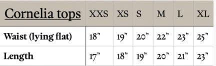 Tops Cornelia Linen Top - 'Amethyst' homeware shops bristol gift shops bristol Mahika Kala