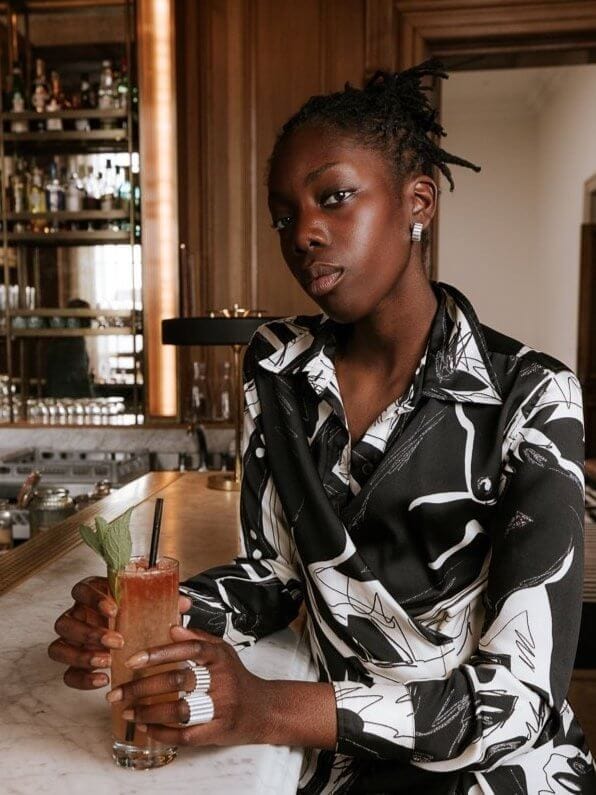 Earrings Statement - Recycled Eco Silver MAD Ondulée Hoops in Eco silver or Gold homeware shops bristol gift shops bristol Olivia Taylor