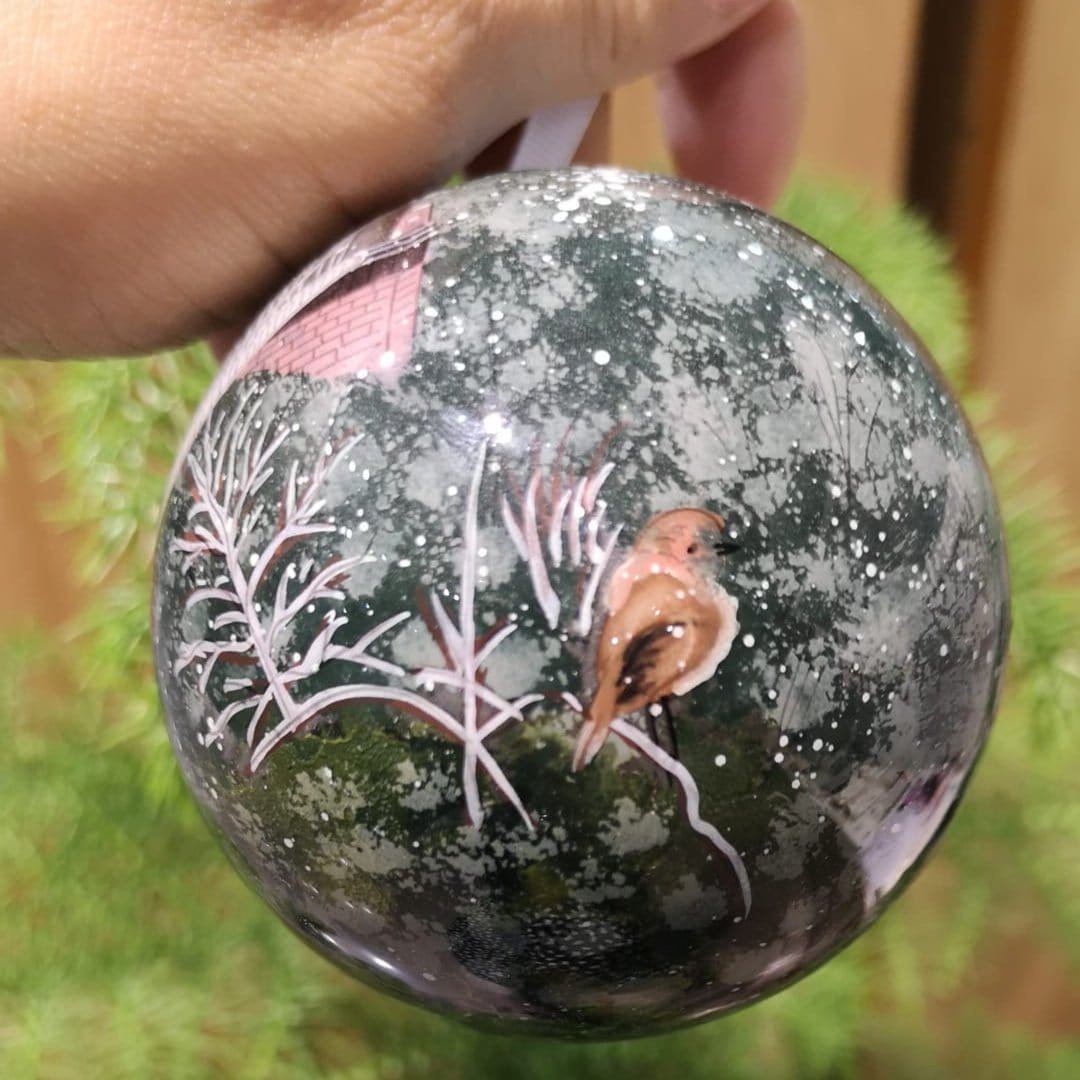 Bauble Bristol in Winter with Deer at Ashton Court Christmas Bauble homeware shops bristol gift shops bristol Other Lovely Things