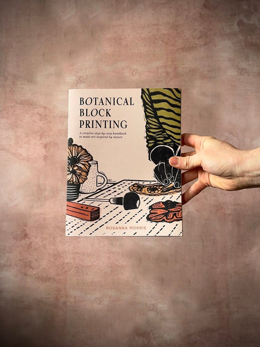 PRIOR SHOP Book Botanical Block Printing - A creative step-by-step handbook