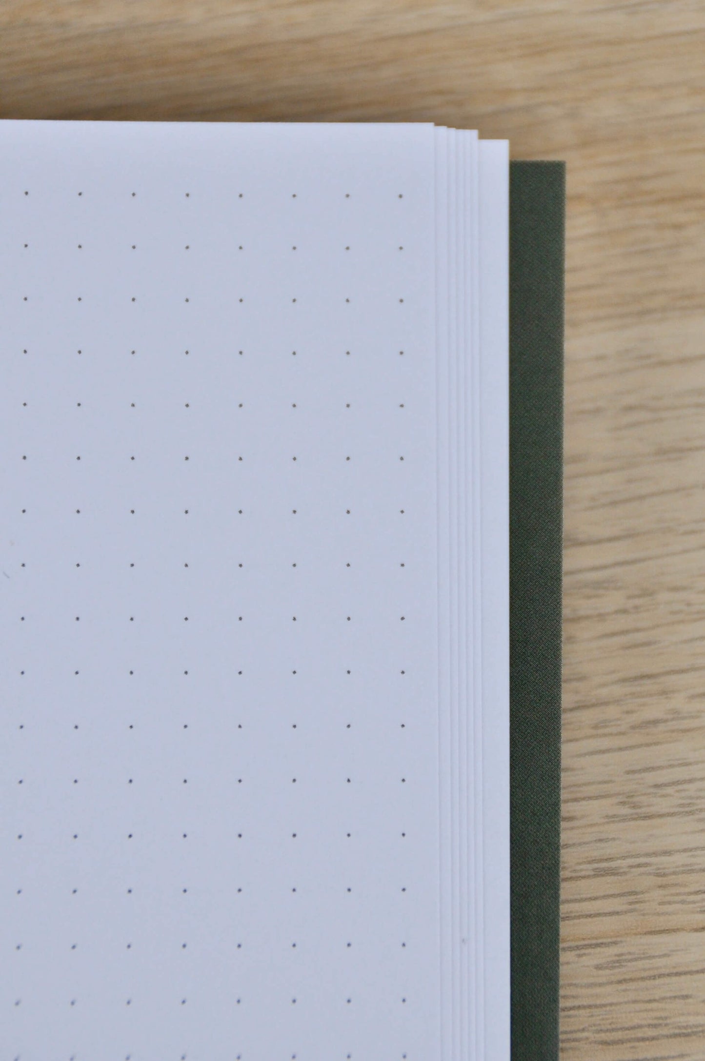 DOTTED Notebook/Sketchbook with Forest Green Cover homeware shops bristol gift shops bristol PRIOR SHOP
