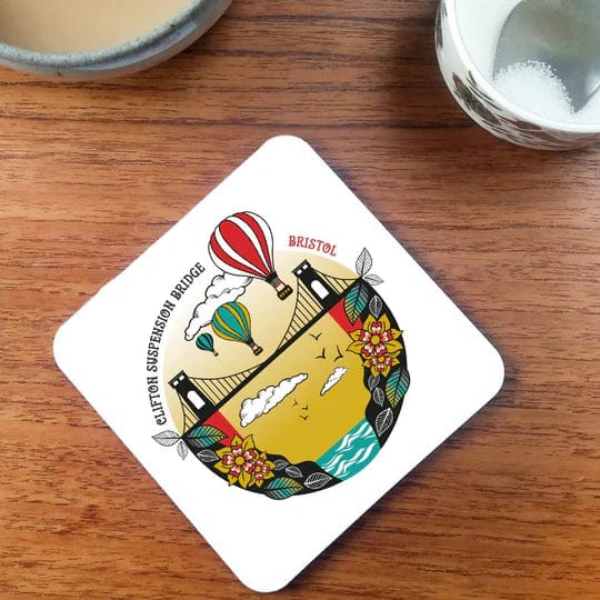 Coaster Circles Bristol Suspension Bridge | Coaster homeware shops bristol gift shops bristol Susan Taylor Design