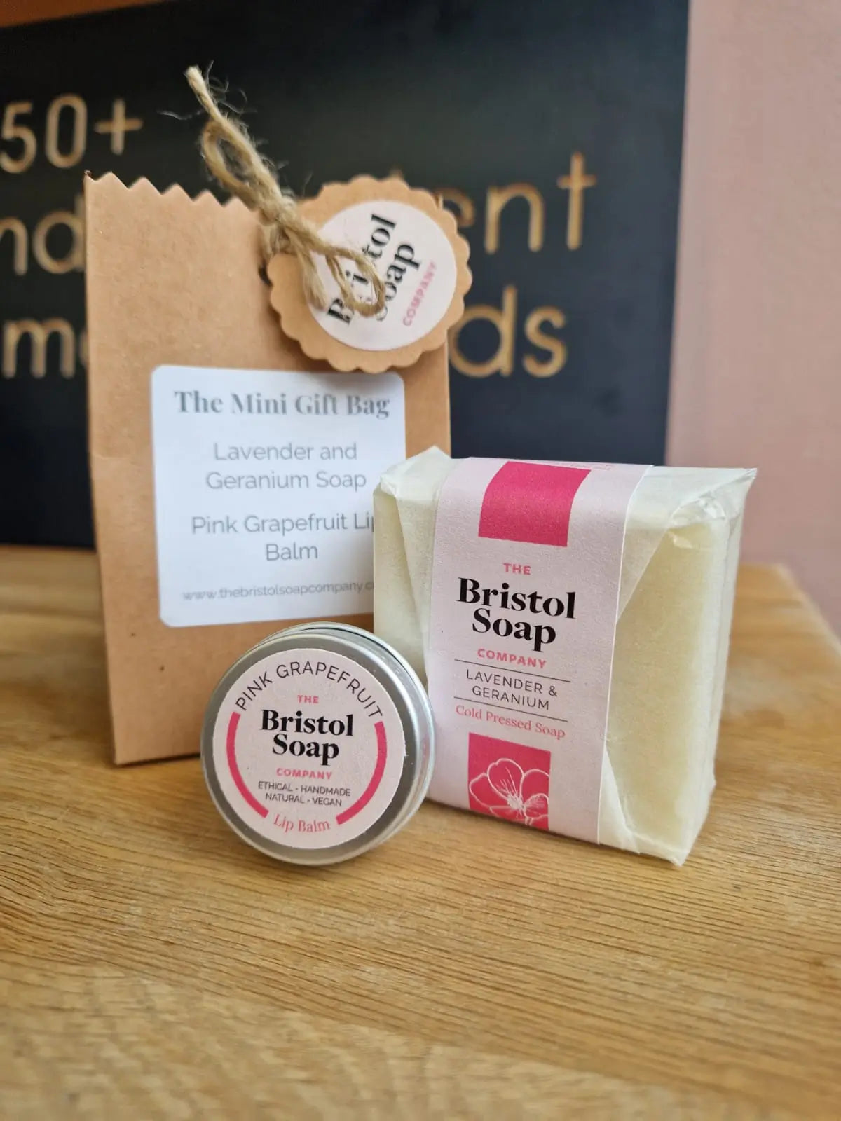 Body Products Gift Bag The Mini Gift Bag (two fragrances) homeware shops bristol gift shops bristol The Bristol Soap Company