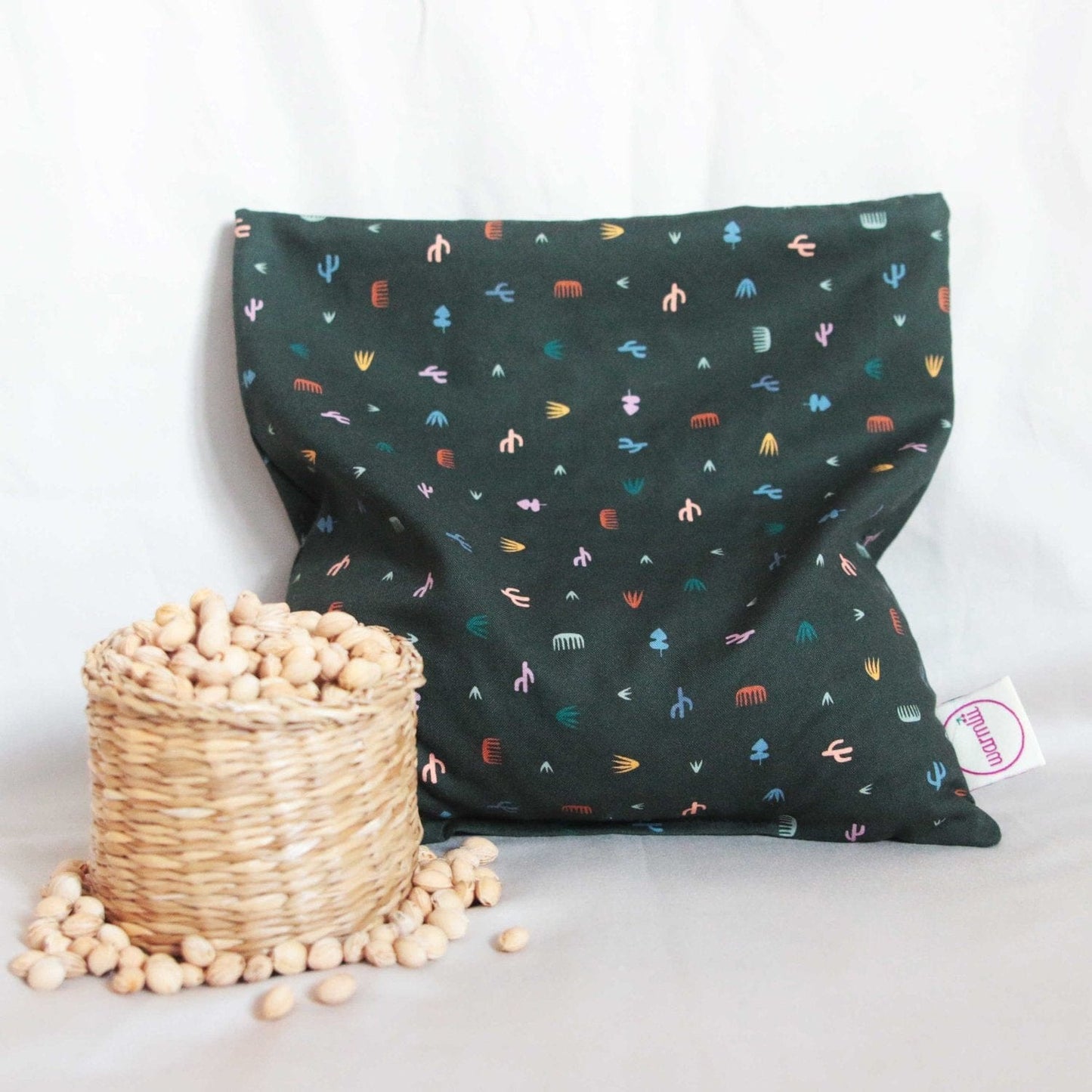 Wellbeing Cherry Stone Thermal Pillow (multiple sizes) - Cacti homeware shops bristol gift shops bristol warmlii