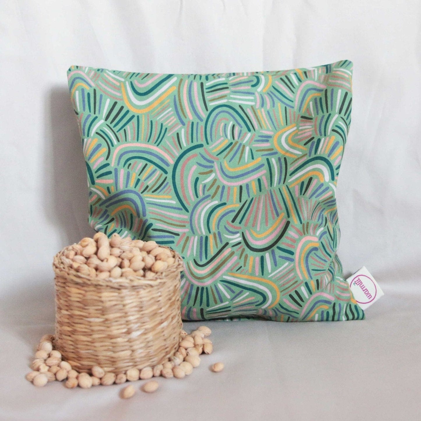 Wellbeing Cherry Stone Thermal Pillow (multiple sizes) - Twister homeware shops bristol gift shops bristol warmlii