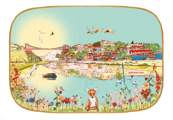 Prints Bristol Fox Print homeware shops bristol gift shops bristol Wild Flower Cards