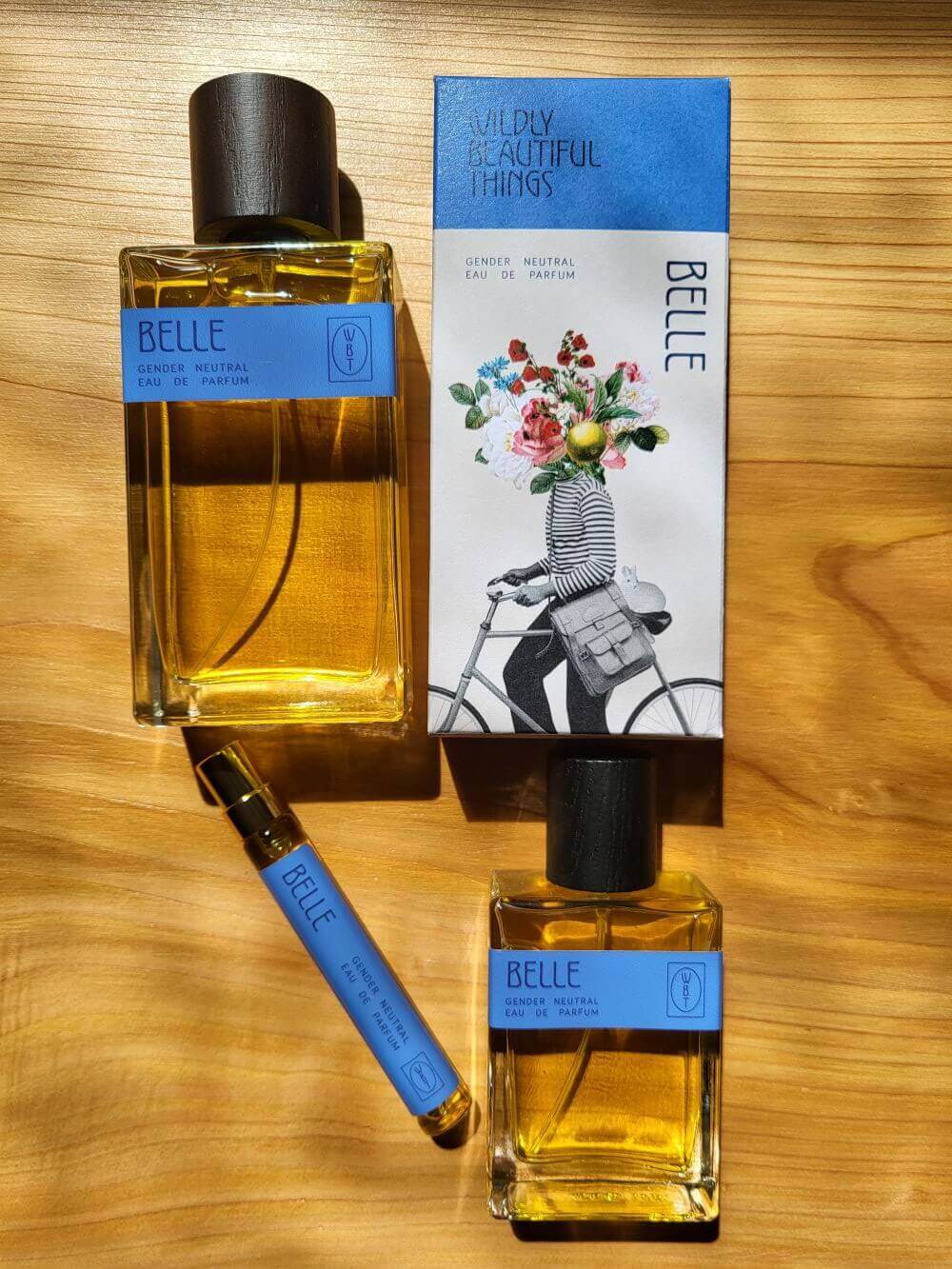 Natural Perfume 'Belle' Eau de Parfum - Available in Two Sizes homeware shops bristol gift shops bristol Wildly Beautiful Things