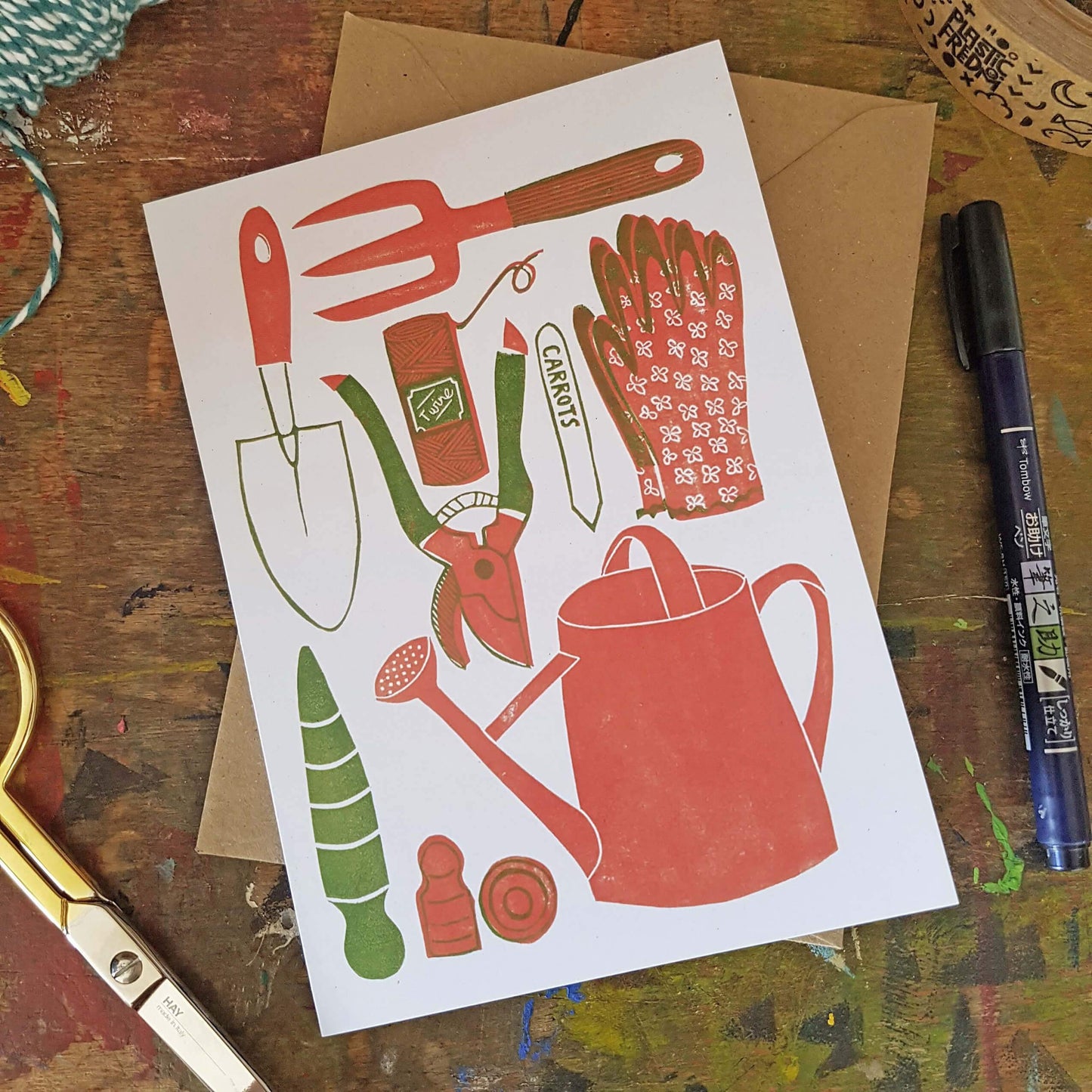 Greetings Card Cultivate Greetings Card homeware shops bristol gift shops bristol Becca Thorne Illustration