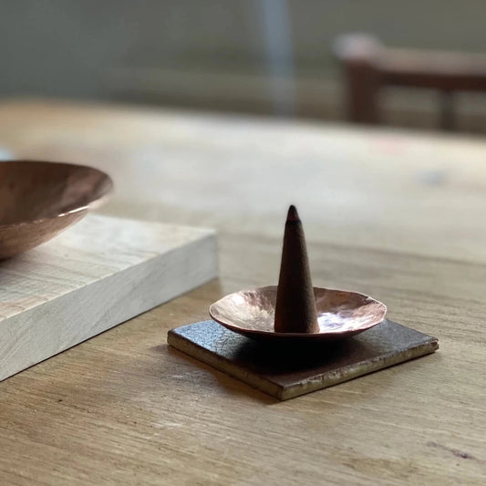 Bohobo Aromatherapies Incense Copper Incense Bowl