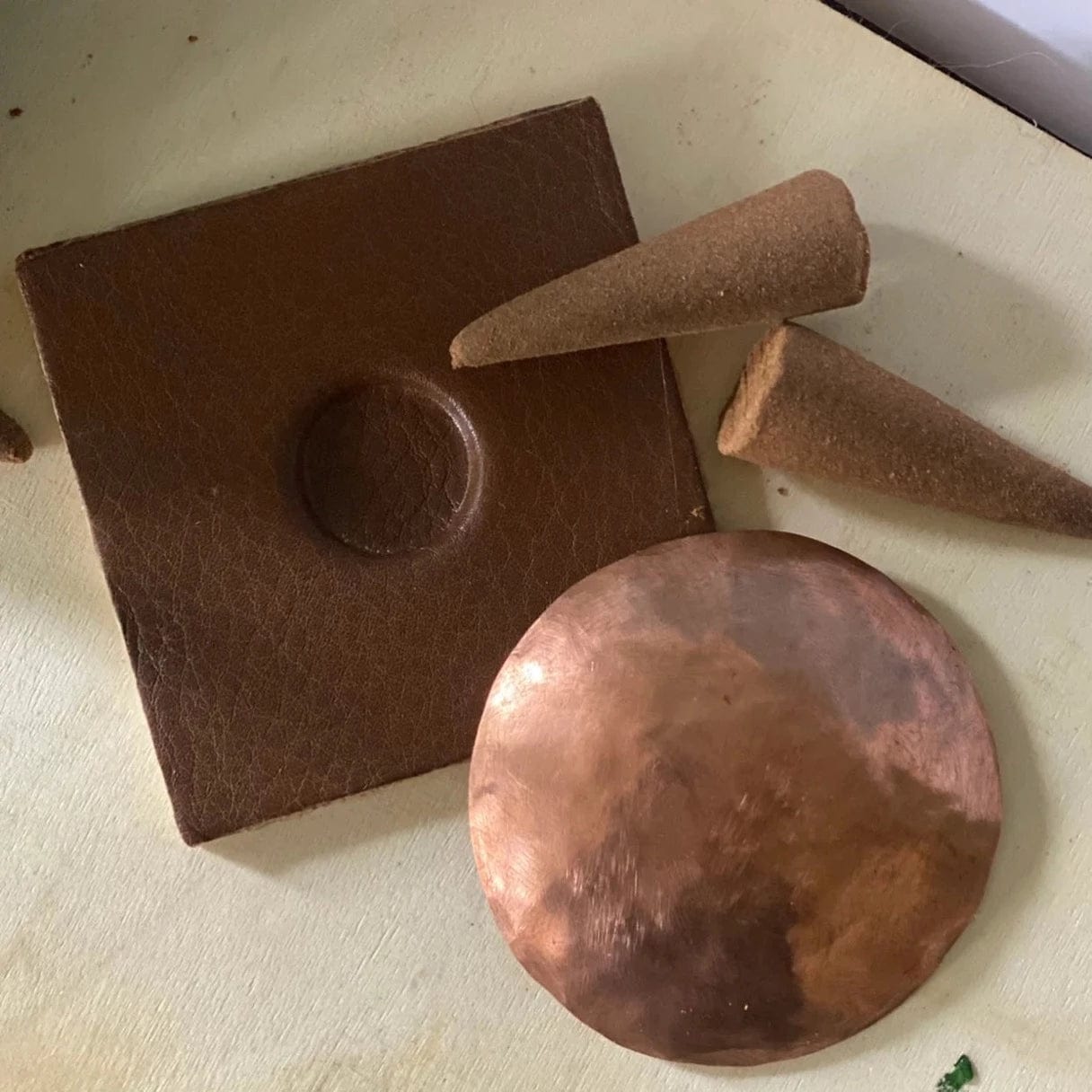 Incense Copper Incense Bowl homeware shops bristol gift shops bristol Bohobo Aromatherapies
