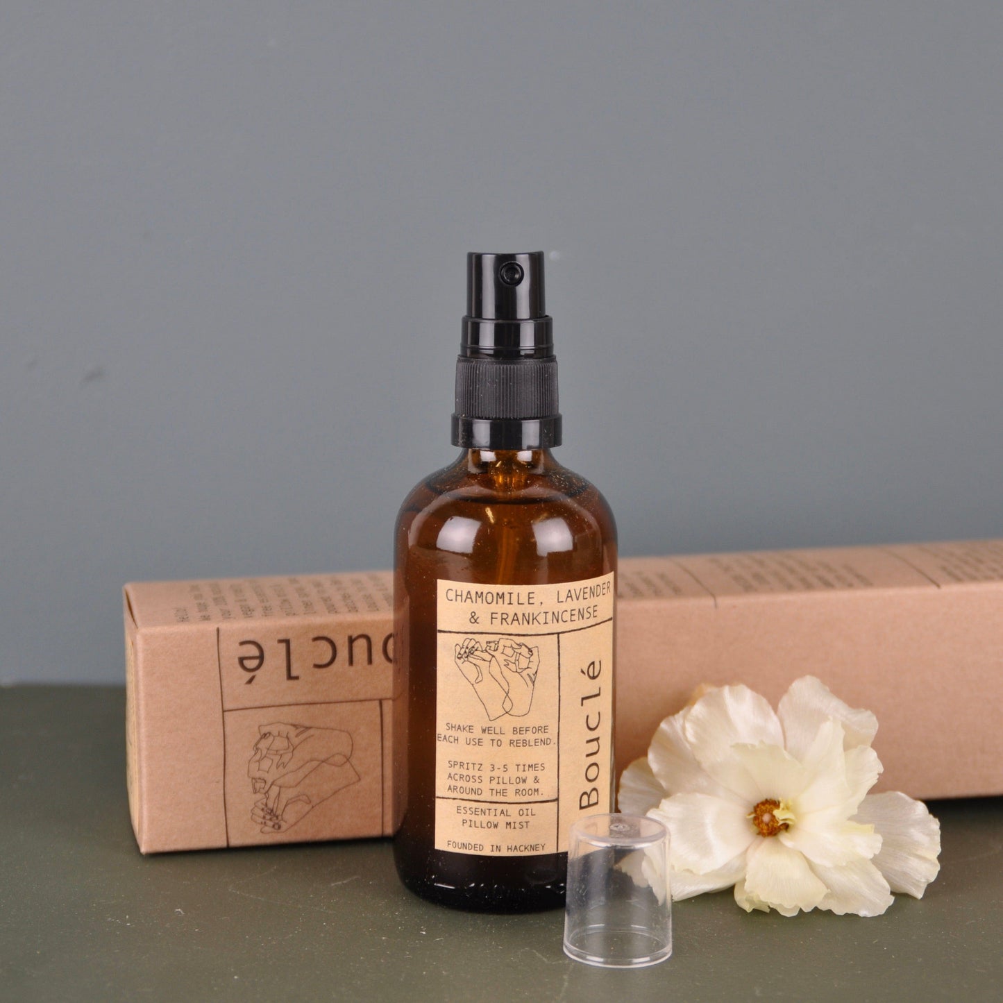 Reed Diffuser Chamomile, Lavender & Frankincense Essential Oil Pillow Mist homeware shops bristol gift shops bristol Bouclé