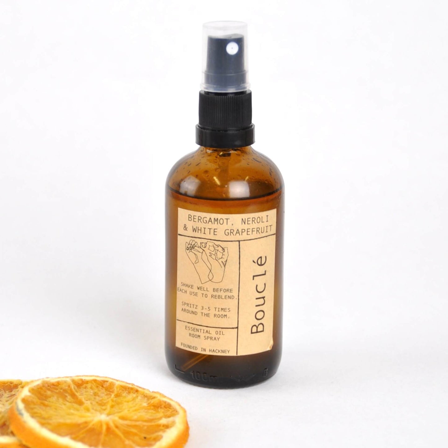 Room Mist Neroli Bergamot & White Grapefruit Room Mist Essential Oil Room Mist homeware shops bristol gift shops bristol Bouclé