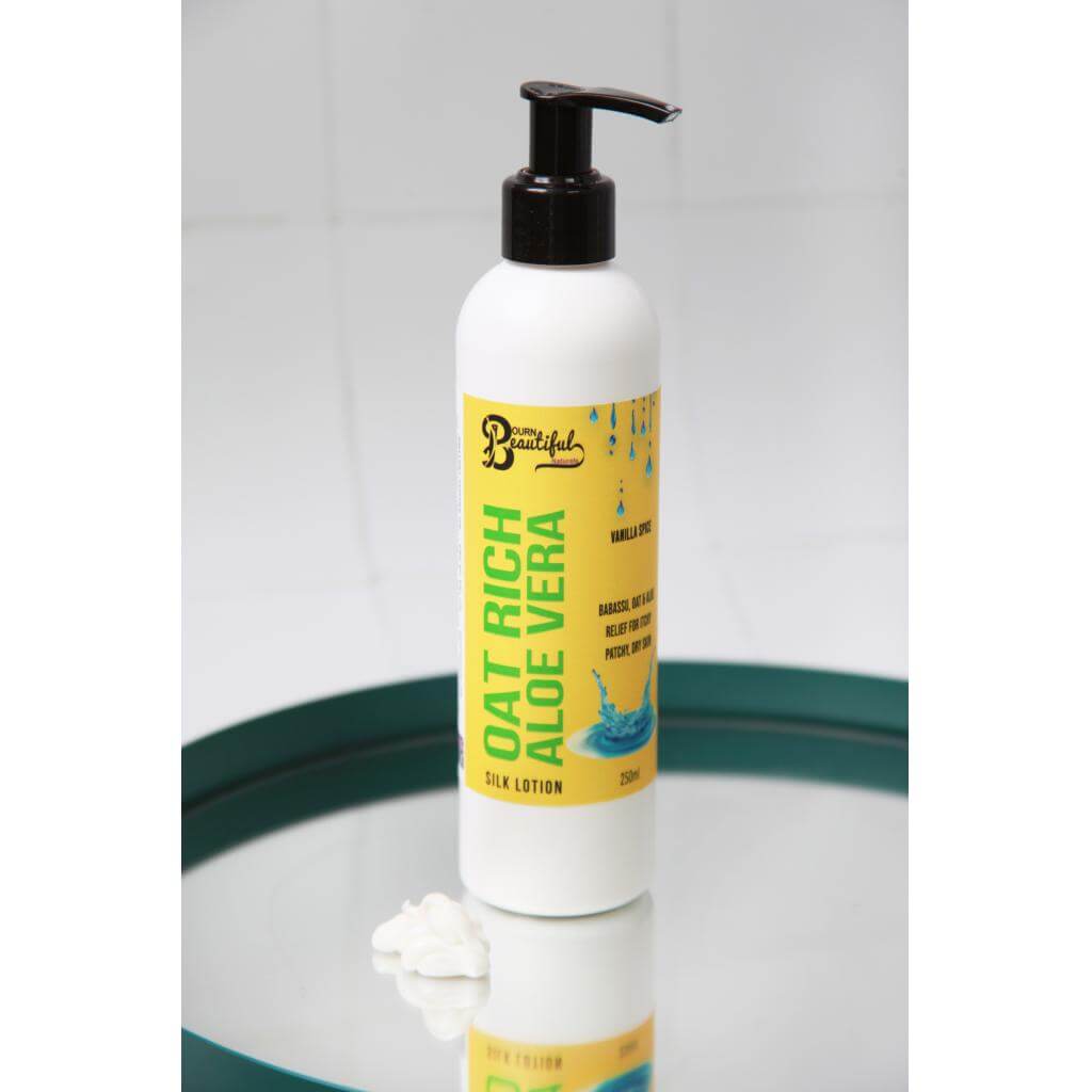 Haircare Oat Rich Aloe Vera Silk Lotion - Vanilla Spice homeware shops bristol gift shops bristol BB Naturals