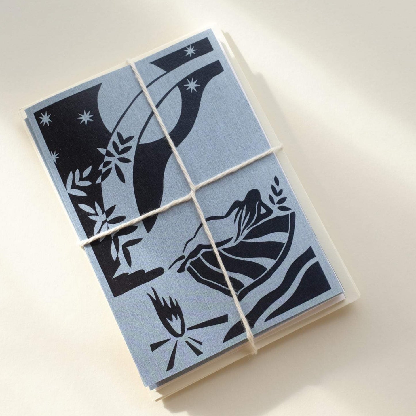 Greeting & Note Cards Christmas Card Pack - Winter Solstice homeware shops bristol gift shops bristol Claire Cartwright Studio