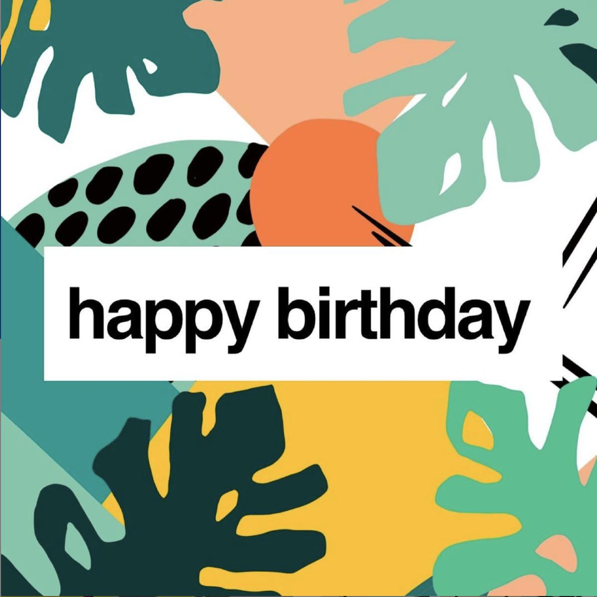 Greetings Card Happy Birthday Greetings Card homeware shops bristol gift shops bristol Do It Later Illustration