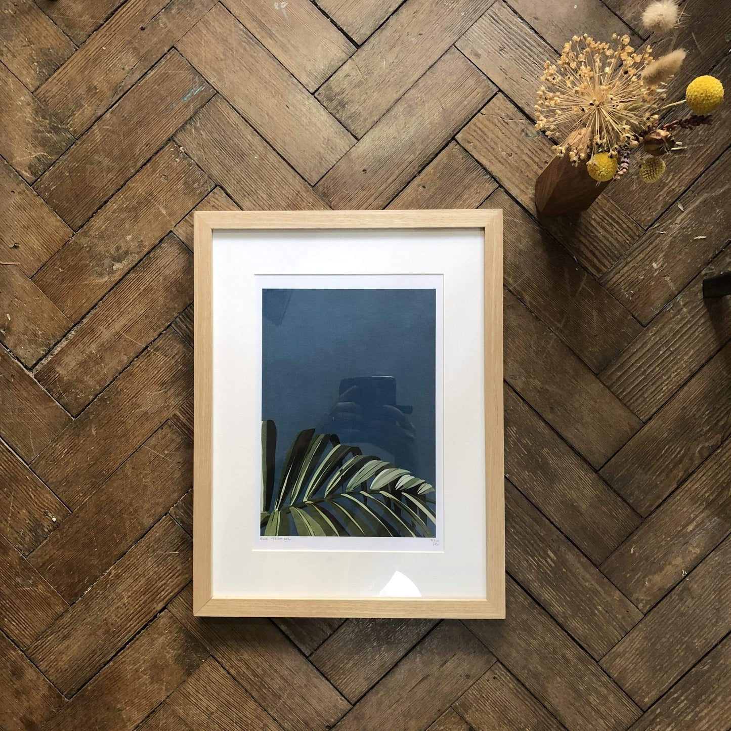 Prints Framed - A4 Tropical Plant Print (various sizes) homeware shops bristol gift shops bristol Do It Later Illustration