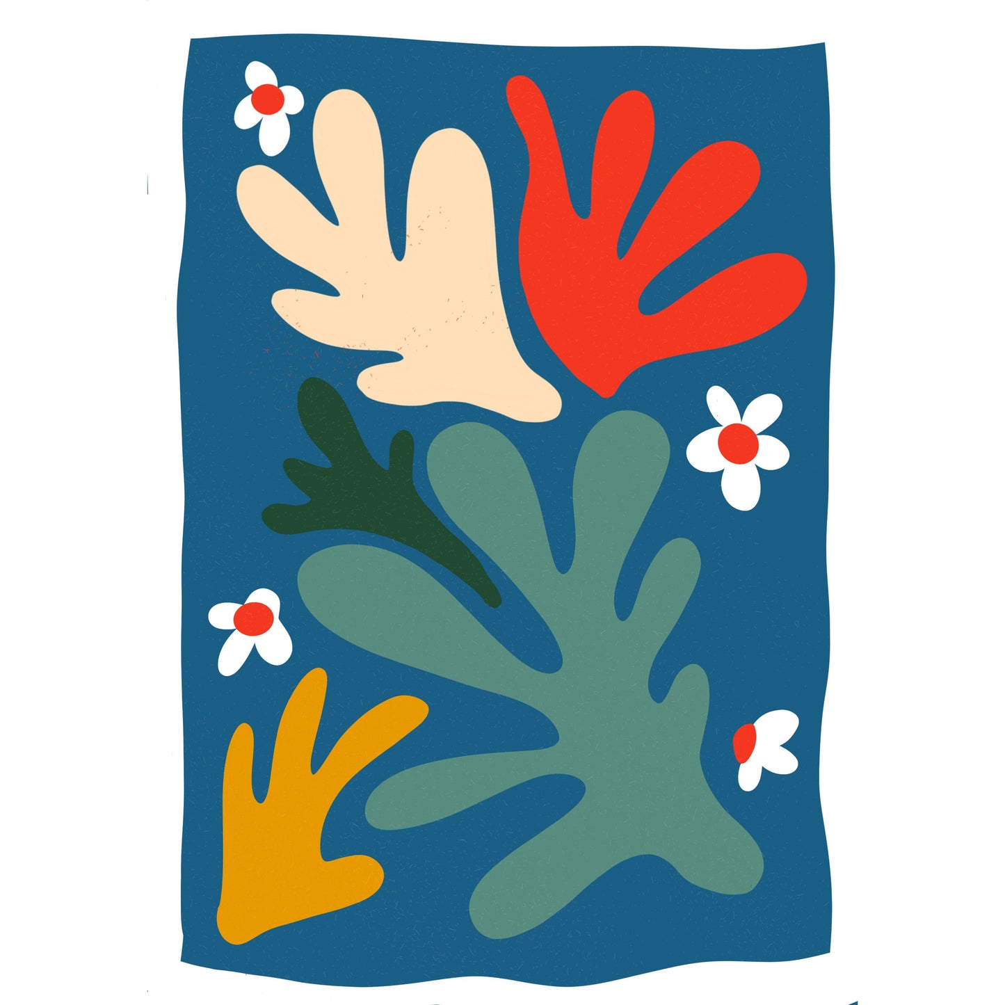 Prints Matisse Inspired Print homeware shops bristol gift shops bristol Do It Later Illustration