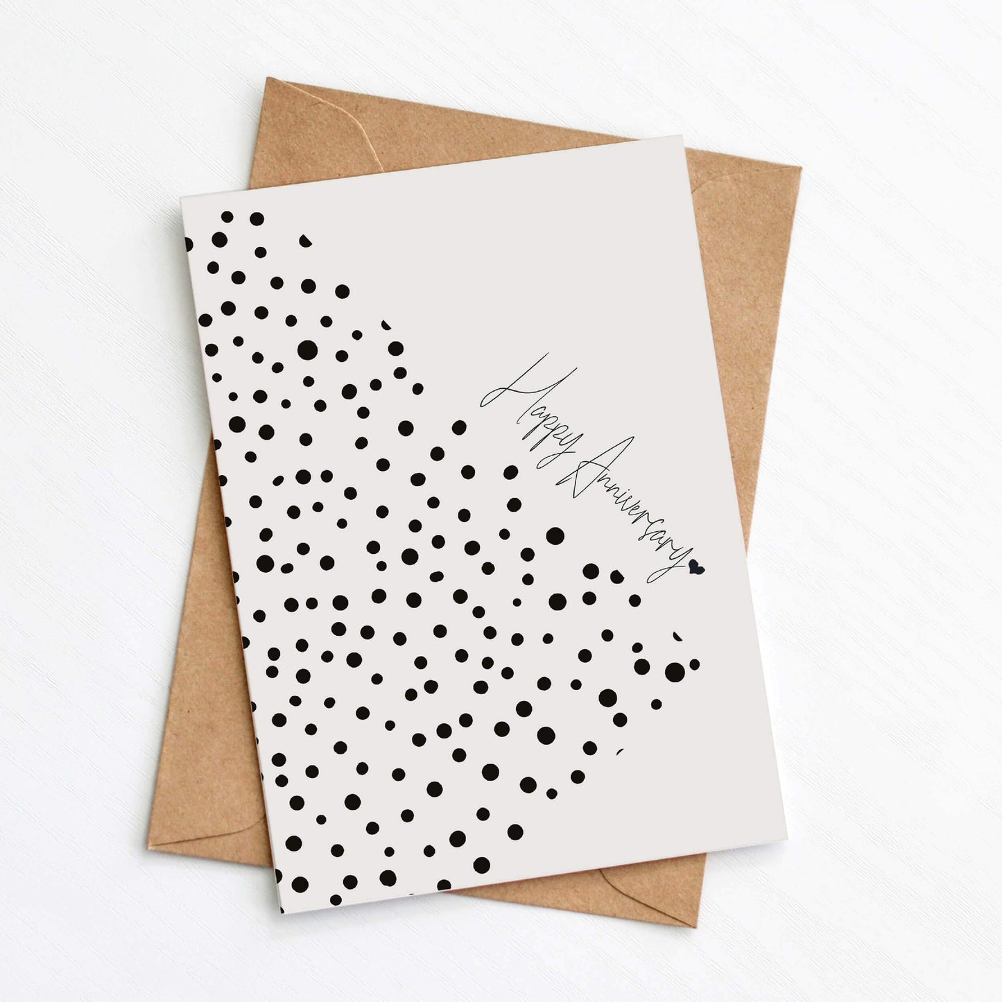 Greetings Card Happy Anniversary Card homeware shops bristol gift shops bristol Greenwich Paper Studio