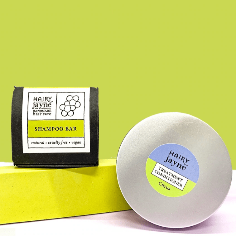 Haircare Citrus Thirsty Hair Care Set (with Treatment Conditioner) homeware shops bristol gift shops bristol Hairy Jayne