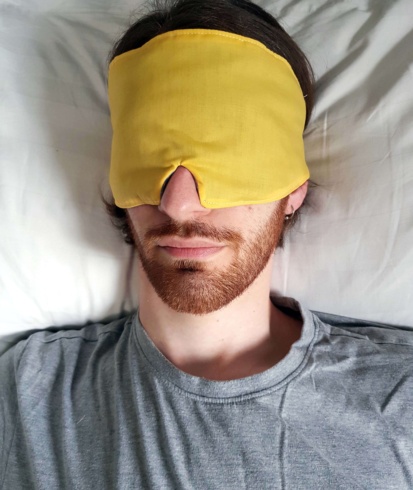 Sleep Mask Sleep Mask (Reversible) Bamboo Silk 'Pearl' homeware shops bristol gift shops bristol Ilke Usluca Design