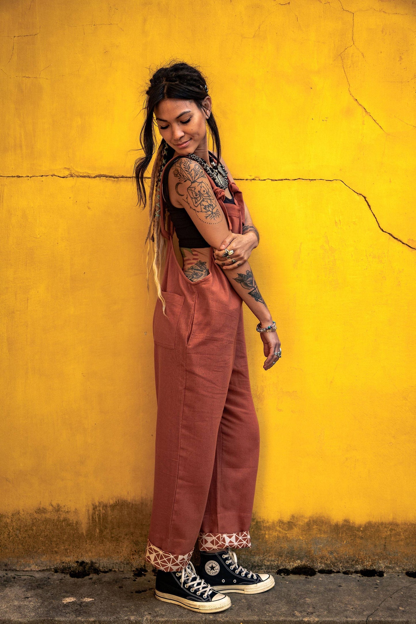 Dungarees Inka Dungarees - Rust - UK 6 - 14 homeware shops bristol gift shops bristol Inka Free