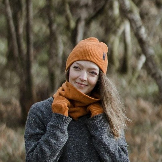 Hat Ribbed Hat - Winter Bracken homeware shops bristol gift shops bristol Island Nation