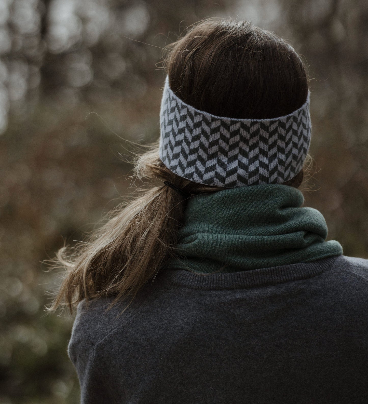 Headband Jacquard Headband - Herringbone Mustard homeware shops bristol gift shops bristol Island Nation