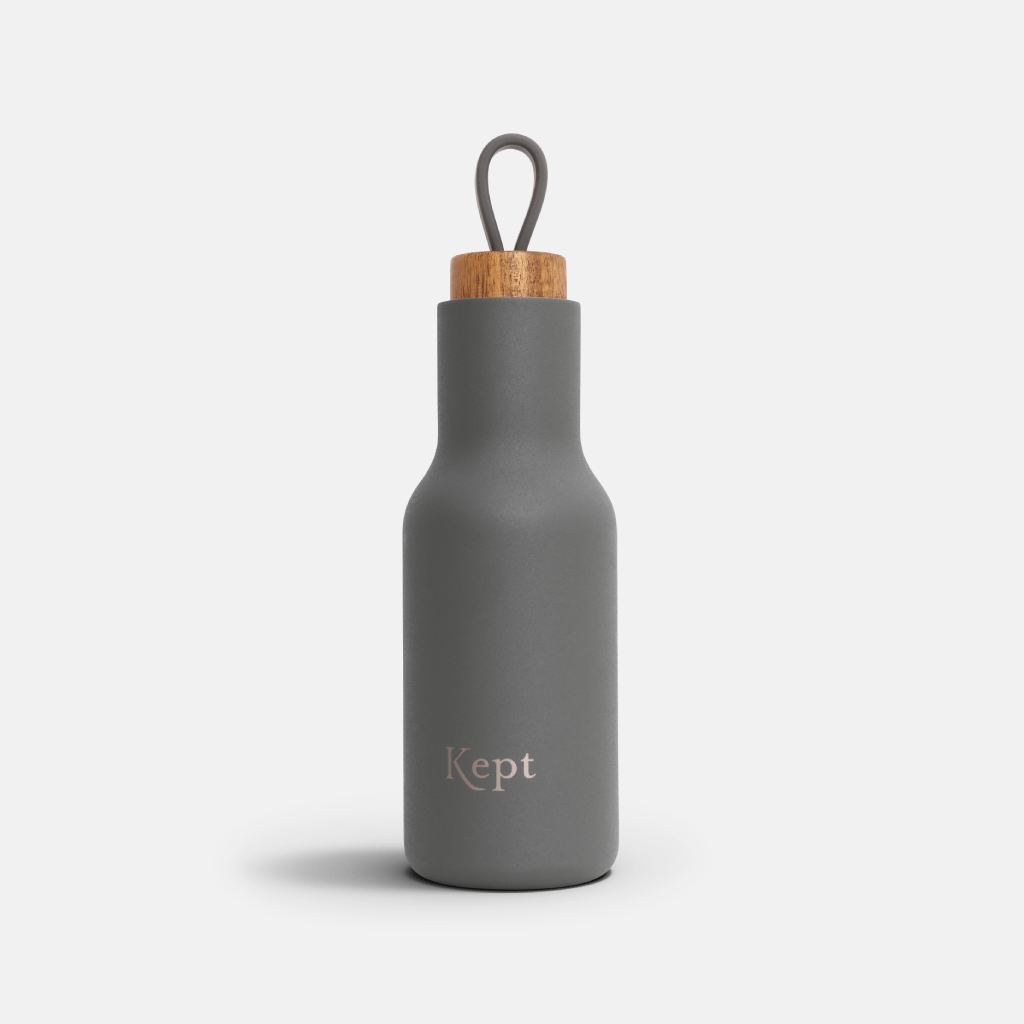 Reusable Water Bottle Slate Reusable Stainless Steel Water Bottle (various colours) homeware shops bristol gift shops bristol Kept For Life