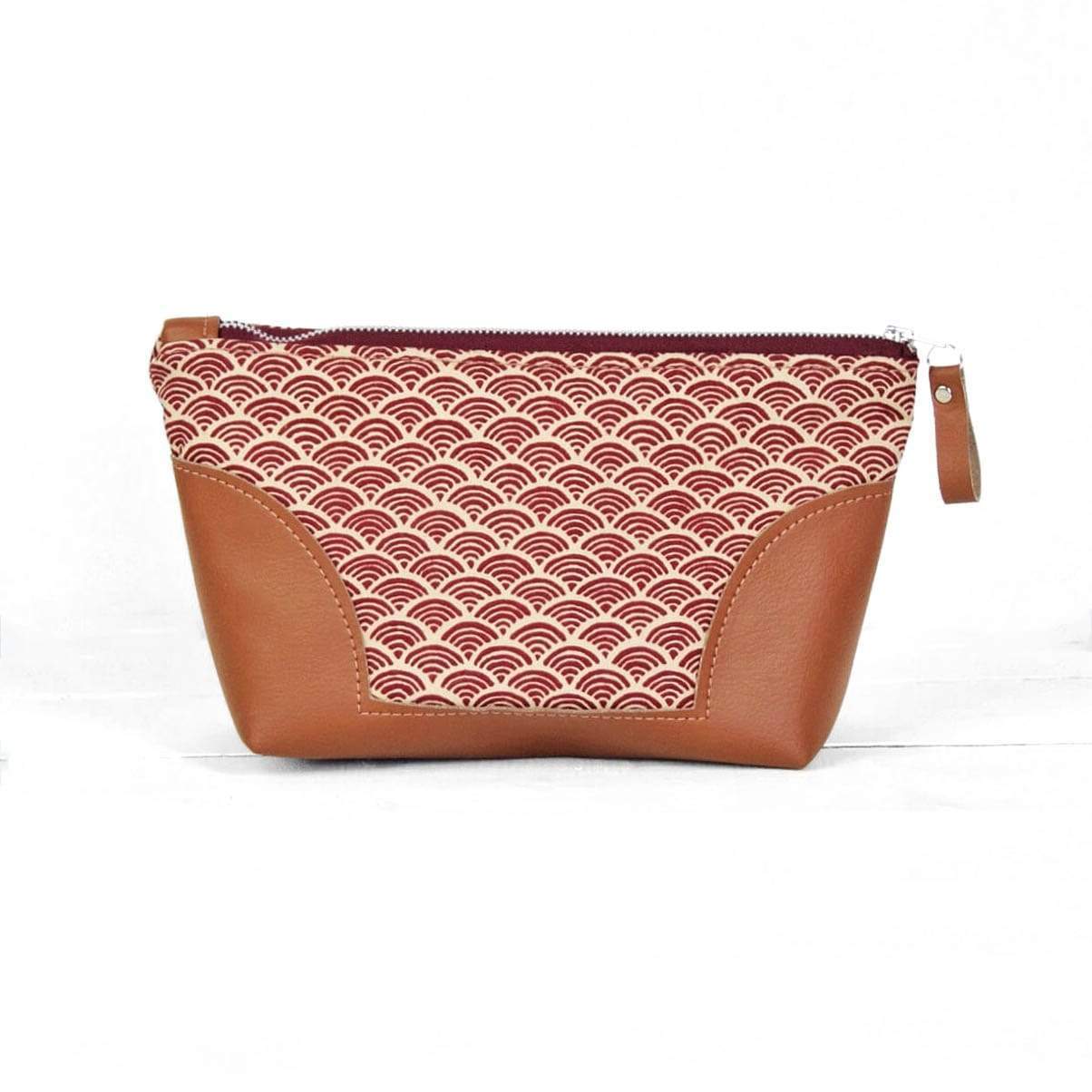 Washbag Medium / Red Wave Toiletry Bag (various sizes and designs) homeware shops bristol gift shops bristol Lauren Holloway