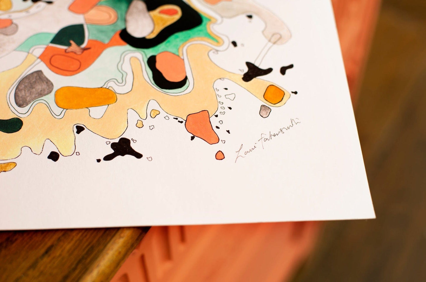 Prints Estuary Island Fine Art Digital Print homeware shops bristol gift shops bristol Louise Forster-Smith