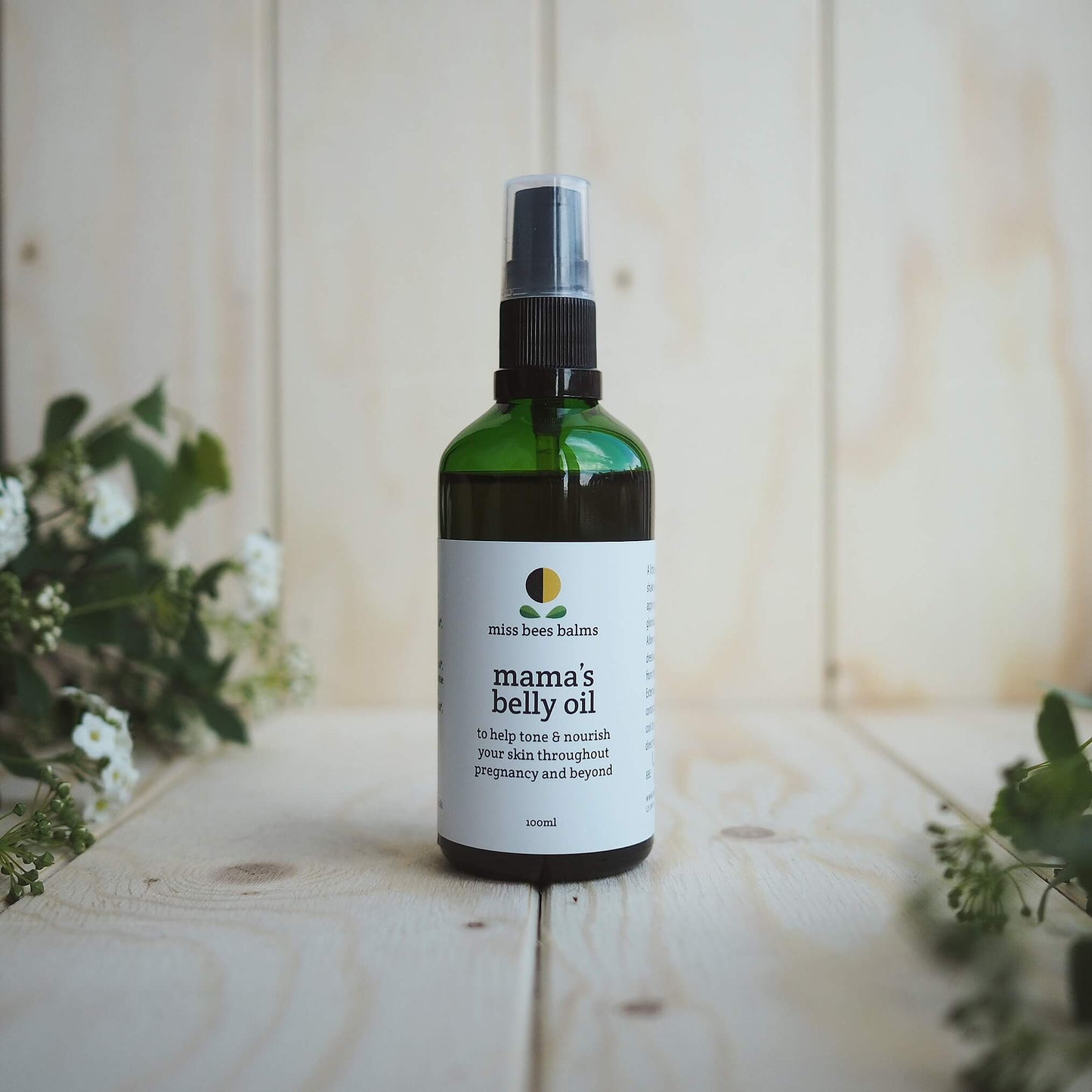 Skincare Mama's Belly Oil homeware shops bristol gift shops bristol Miss Bees Balms