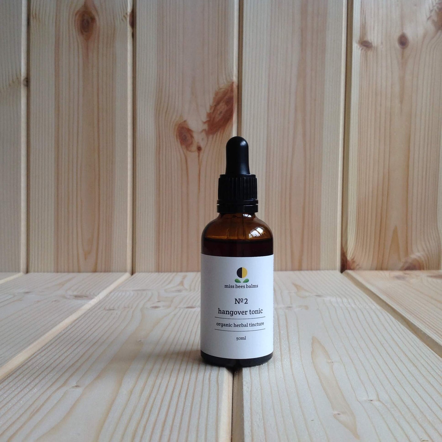 Wellbeing Hangover Tonic - Organic Herbal Tincture homeware shops bristol gift shops bristol Miss Bees Balms